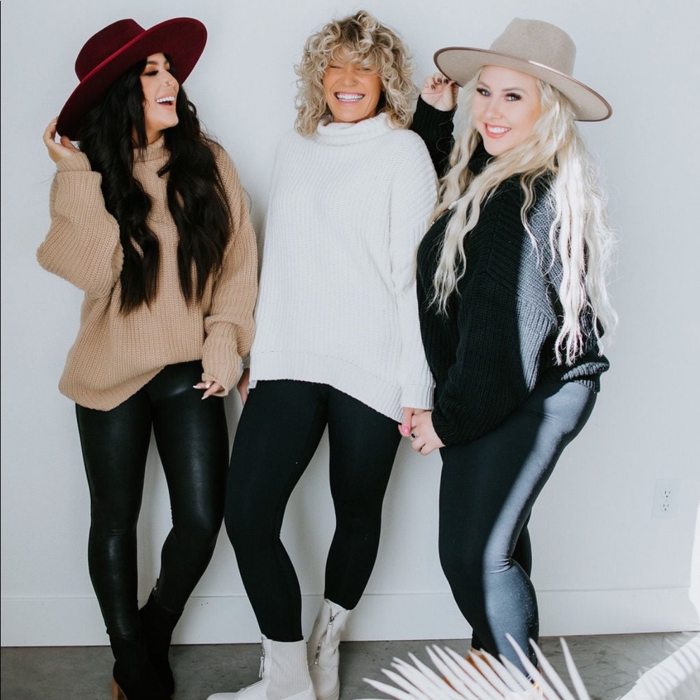 Amherst Funnel Neck Sweater By Chelsea Deboer